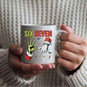 Festive Six Seven Holiday Mug